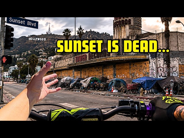 Sunset Boulevard is Dying, Restaurants Are Out Of Business, Miles Of Vacancies & Abandoned Buildings