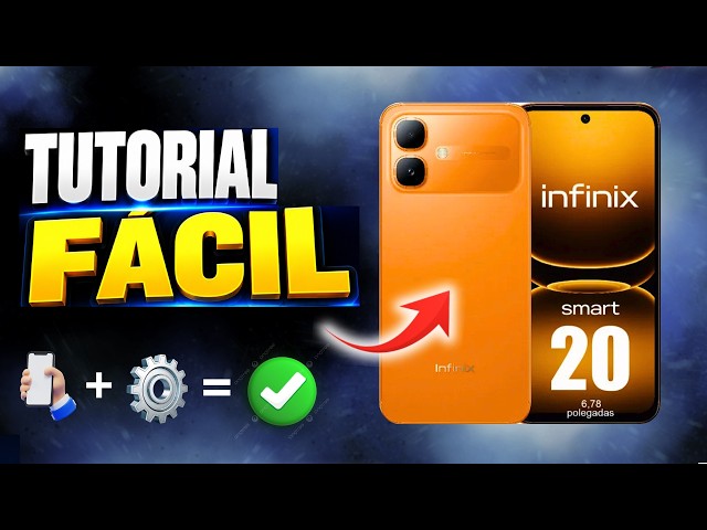 How to open the SIM card slot on the Infinix Smart 20