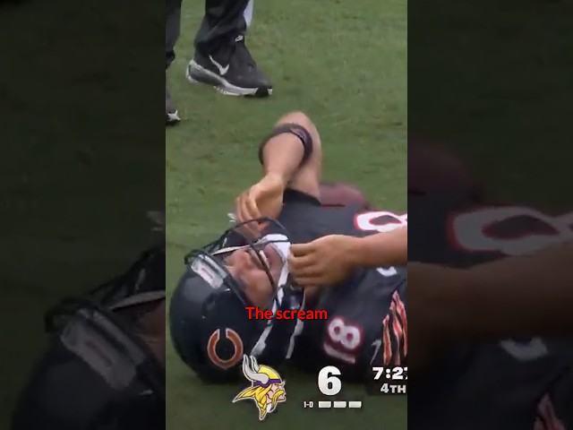 Caleb Williams Looked Like He Just Tore His Achilles