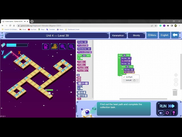 Blockly Video 8 - Nested Repeat Blocks
