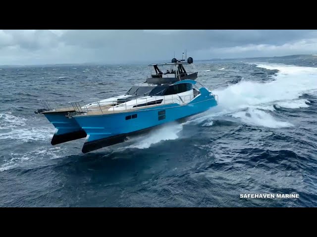 Unseen Drone Footage – T2000 Voyager at Speed | Behind the Scenes at Safehaven Marine