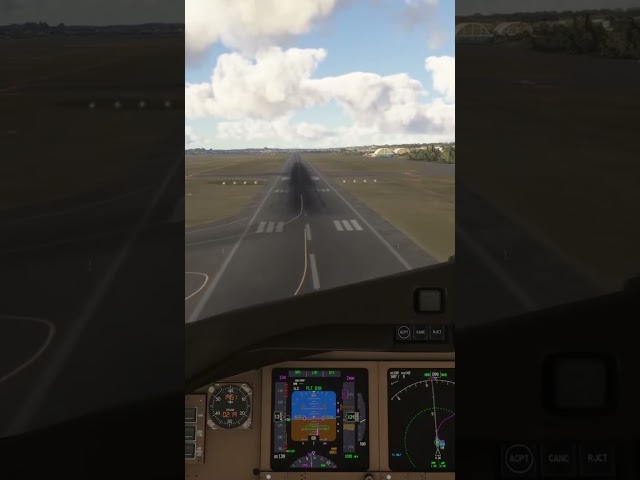 PMDG 772 landing in São Paulo. #pmdg #msfs2024 #flightsimulator #microsoftflightsimulator #flightsim