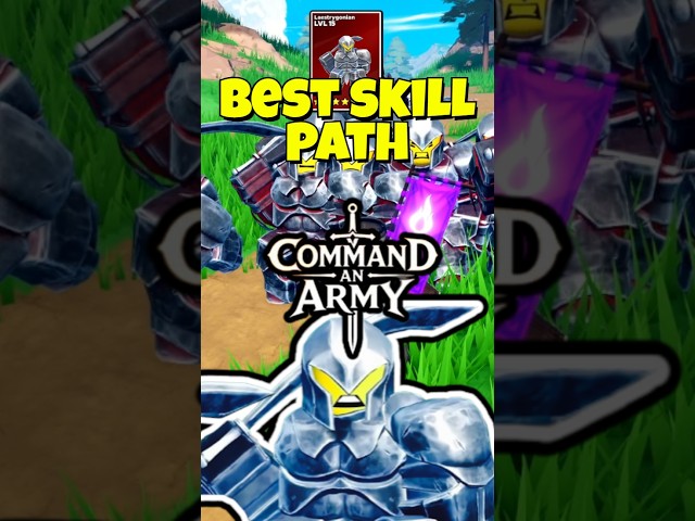 BEST SKILL PATH FOR *LAESTRYGONIAN* in Command An Army Roblox #roblox #commandanarmy