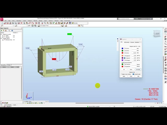 CALCULATION CONCRETE BOX CULVERT 2000x1500x1000x200 -ACI CODE