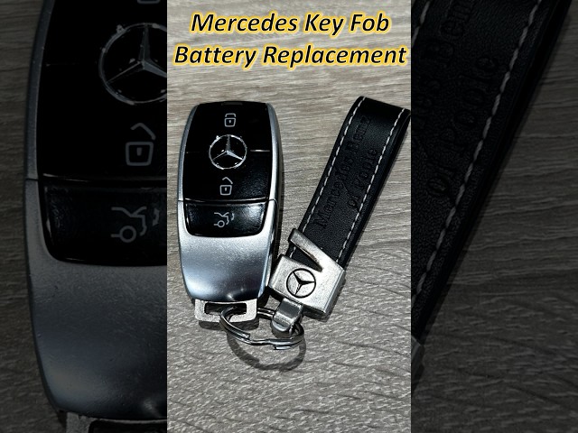 Mercedes Benz Key fob Battery Replacement | Quick & Easy