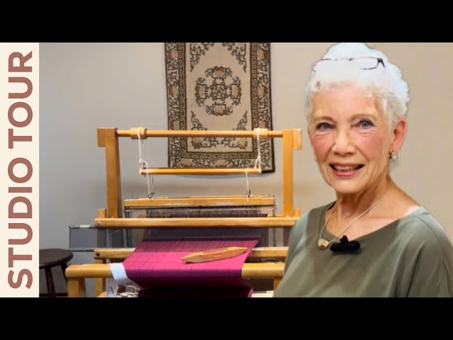 Studio Tour: GLADYS SINCLAIR / Naturals Handwoven Weaving Studio