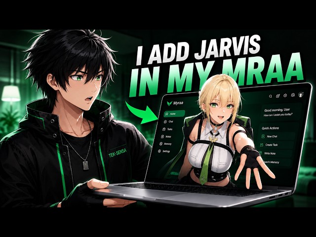 I Added AGI to MYRAA — My JARVIS AI Can Think Now 😱