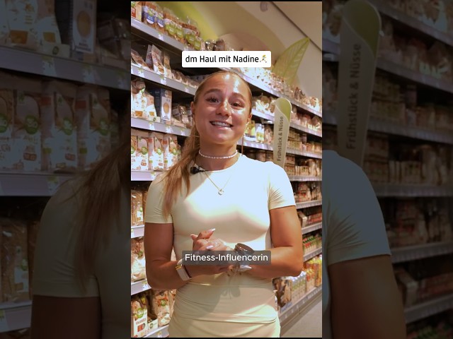 dm Haul mit Nadine Chiara + Q&A (Fitnessprodukte)