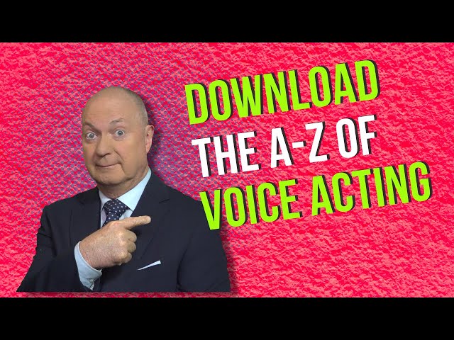 Voice Acting Abbreviations + Download FREE A-Z of Voice Acting