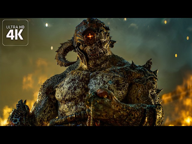 "Vraahk" The Impaler｜All Scenes｜Gears of War E-Day｜4K RTX