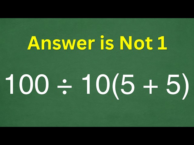 This Will Tell You If You Actually Understand Math!