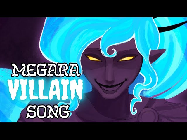 MEGS VILLAIN SONG - Where Gods Go When They Die | Official Animatic Video | By Lydia the Bard