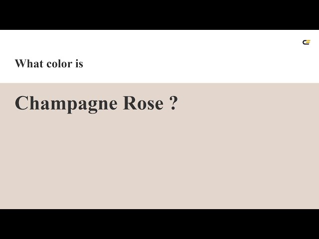 Champagne Rose color #e3d6cc hex color - Orange color - Cool color e3d6cc