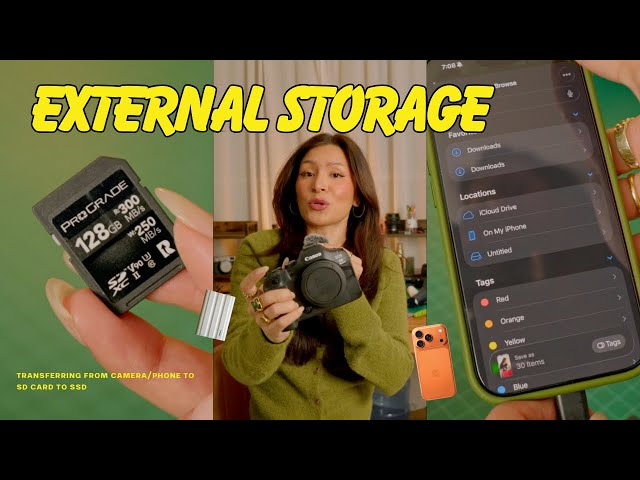 Never run out of storage 