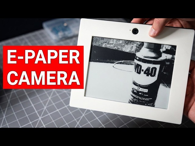 What Happens When a Webcam Meets E-Paper? (PaperCam)