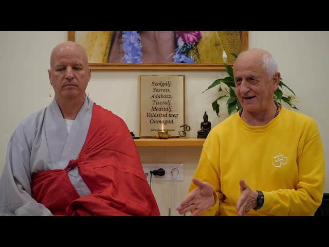 2025 10 12 Sivánanda Jóga Központ Omkára és Csong An Szunim  1/2 - Dharma beszédek