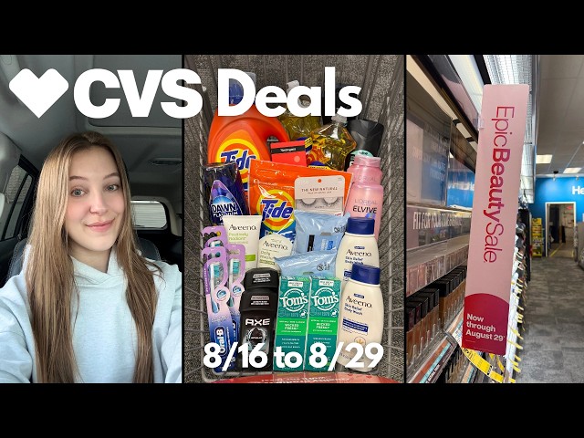 CVS Free and Cheap Couponing Deals This Week | 8/16 to 8/29