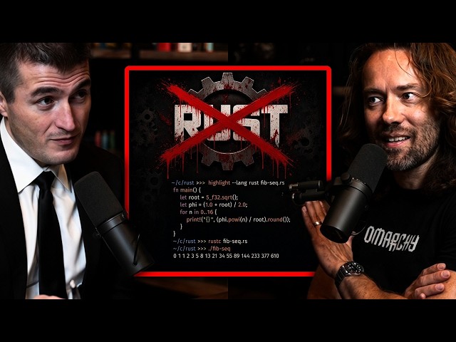 Rust is the ugliest programming language invented in the last 40 years | DHH and Lex Fridman