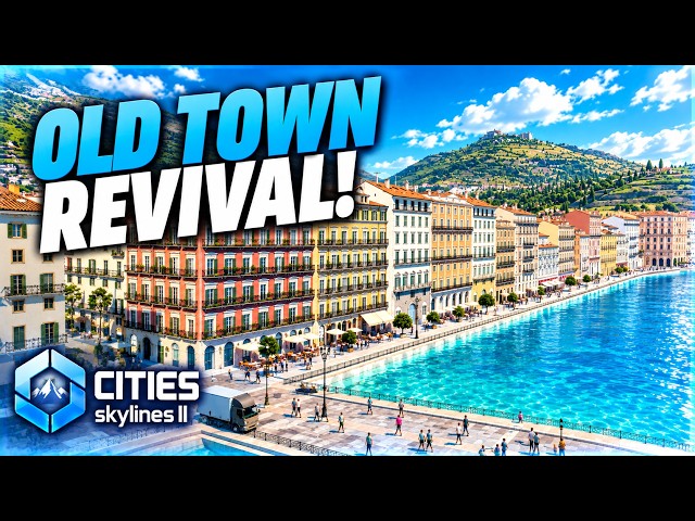 I Finally Built the Old Town! I Starting our City I #1
