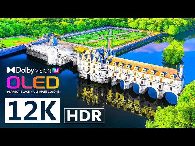 12K HDR 60FPS |  BEAUTIFUL CITIES | World Architecture OLED TV | Dolby Atmos • IMAX Enhanced