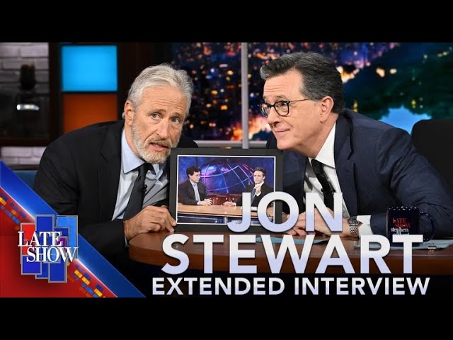 "It's The Best" - Jon Stewart On Losing A Late Night Show, And The Joyful Noise That Is Coming