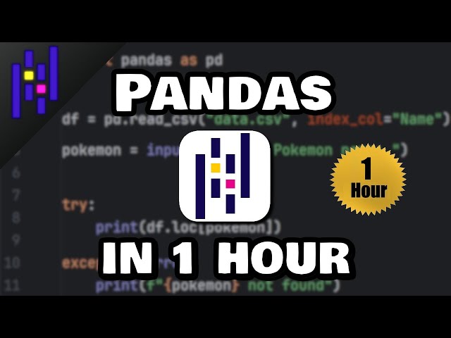 Learn Pandas in 1 hour! 🐼