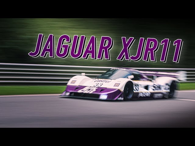 Onboard: Jaguar XJR11 Racing Spa