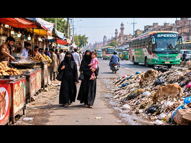 Real LAHORE Looks like This  🇵🇰 | 4K walking tour Pakistan | 