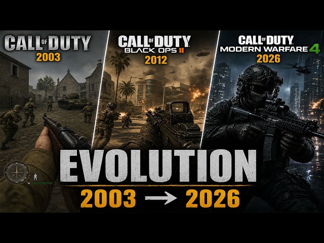 Call of Duty 2003- 2026 (Every Game) Evolution