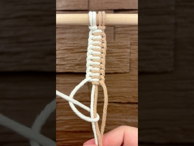 Macrame Pattern Easy DIY Knot Tutorial for Beginners | Makramee Muster Einfache Anleitung Anfänger
