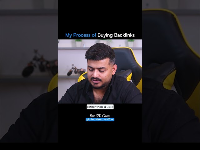 My Backlink Buying Process Explained