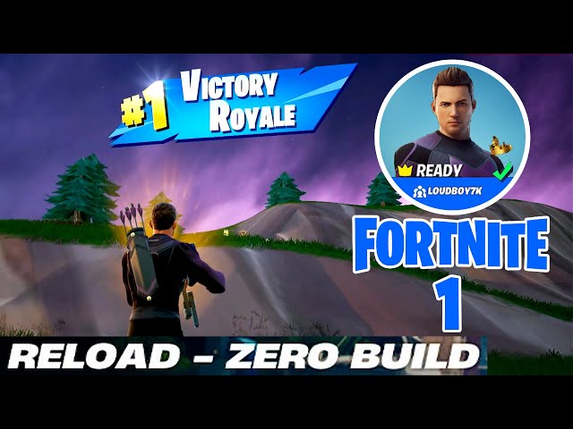 NEW Fortnite RELOAD Update - Zero Build Squads Gameplay, Eliminations, & Victory 1