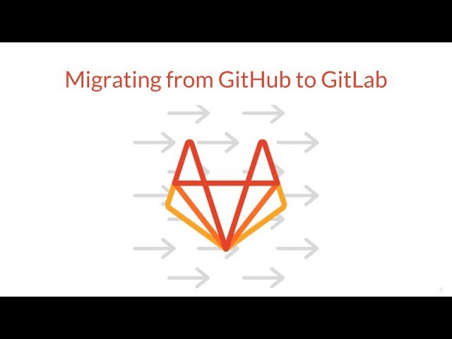 Migrating from GitHub to GitLab