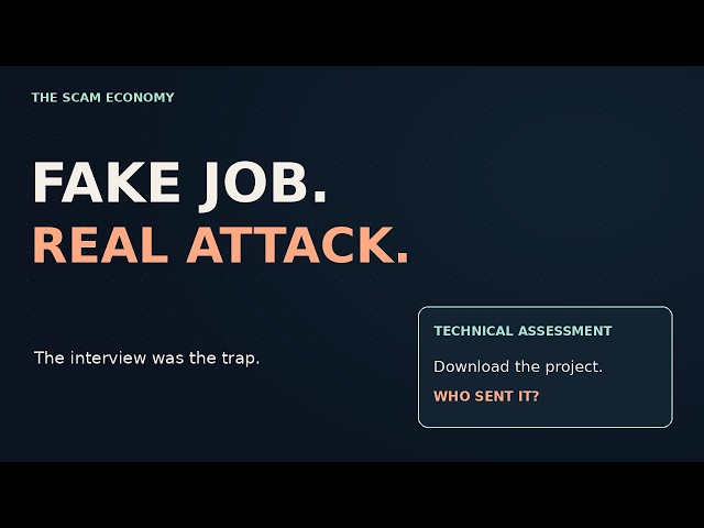 The Job Interview That Was Actually a Cyberattack