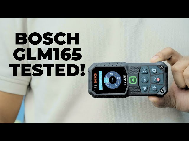 Bosch GLM165-27CGL Review - Best Laser Measure in 2026?
