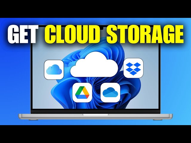 How To Get Cloud Storage On Laptop & PC (Beginners Guide)