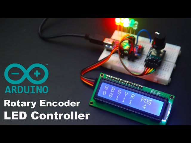 Arduino Rotary Encoder controlled LEDs