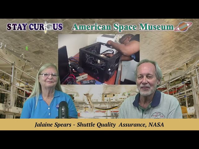 Jalaine Spears, NASA Shuttle Quality Assurance lead with her story | Stay Curious 2023-10-19