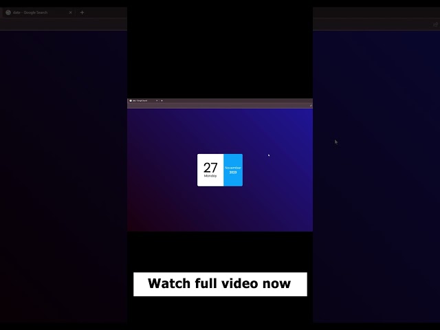 Mini Calendar #css #webdesign #html #coding #htmlwebsite  #htmlcsswebsite #htmlcss #javascript
