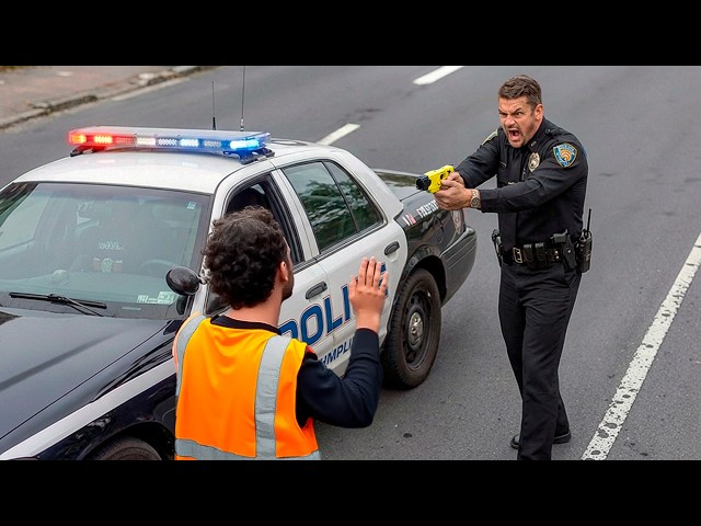 Idiots Who Tried To Block Cops And Instantly Regret It !