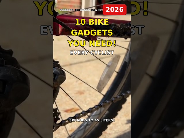 10 Bike Gadgets EVERY Cyclist NEEDS in 2026! 🚴 #Shorts