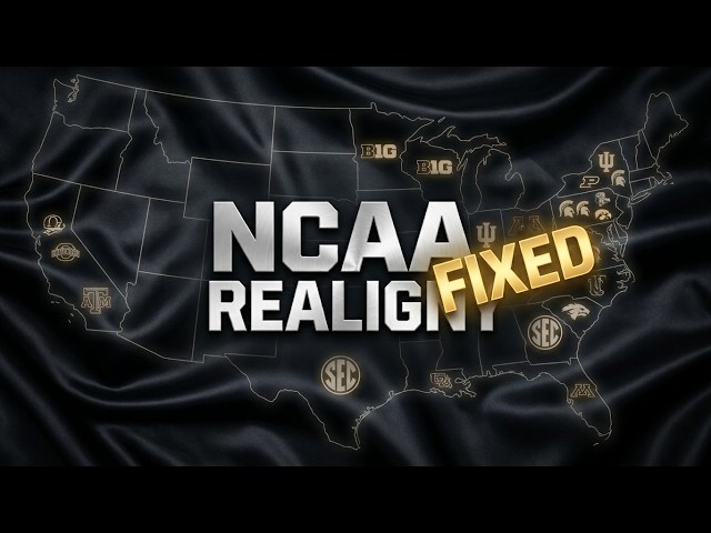 This is the NCAA FBS Conference Realignment Fix as a Commissioner
