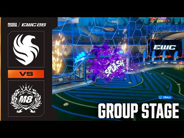 Team Falcons vs. Gentle Mates | Rocket League at EWC 26 - Group Stage - HIGHLIGHTS