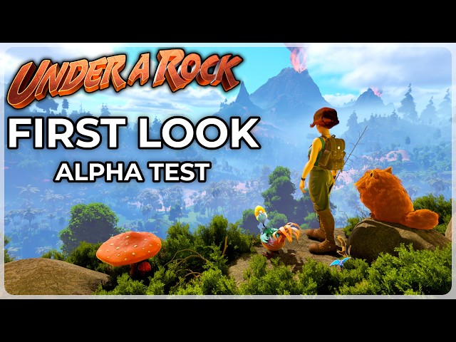 My MOST Anticipated Survival Game! (Under a Rock - Alpha Testing)