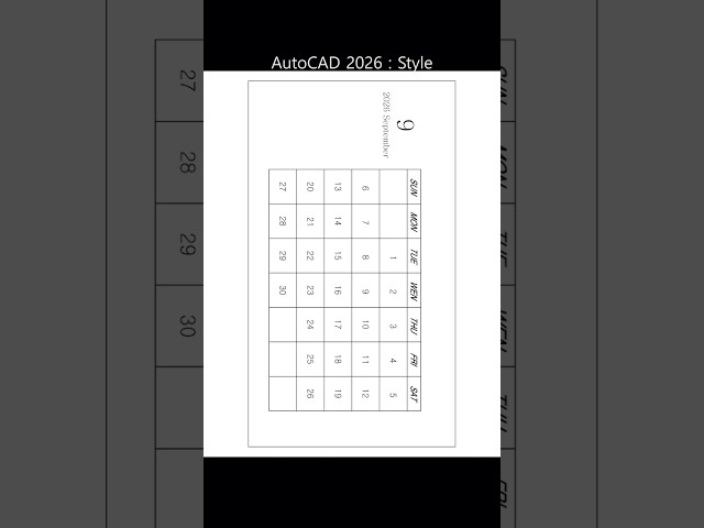 AutoCAD 2026 : Style
