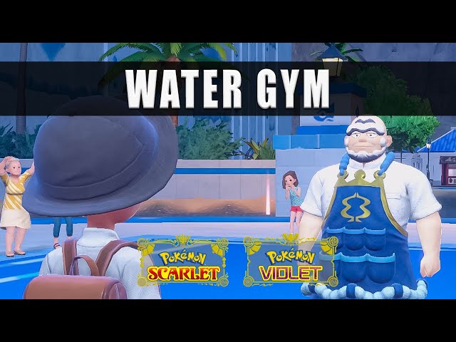 Pokémon Scarlet and Violet Water Gym walkthrough guide How to beat the Cascarrafa Gym Leader