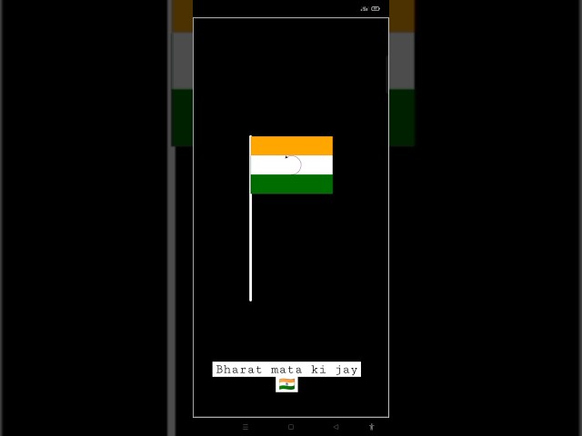 how to make a Indian flag in python turtle