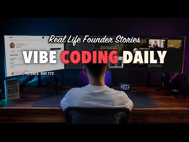 Day 172: Vibe Coding Real Client Projects - CoWork Stream | Revenue: $45,337.29