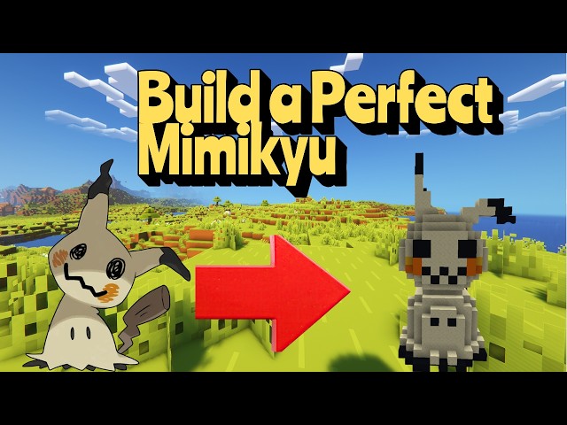 How to Build a Perfect Mimikyu in Minecraft