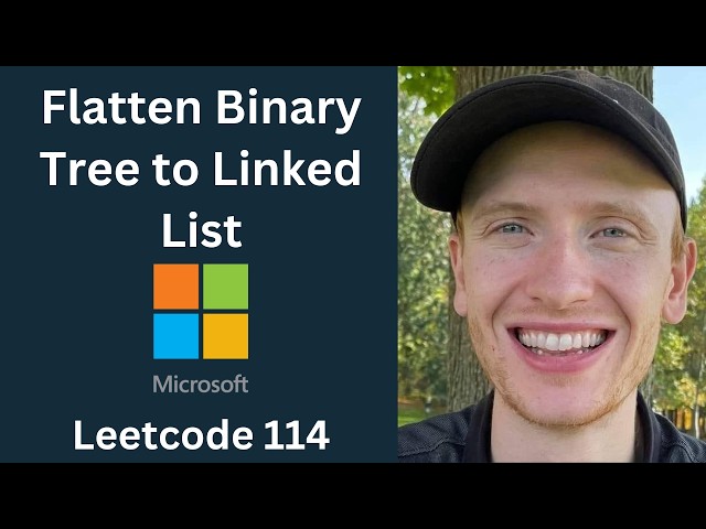 Flatten Binary Tree to Linked List - LeetCode 114 - Binary Trees (Python)